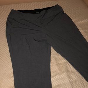 Gray dress pants